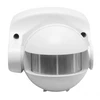 GTV Jutiklis judesio 180°, 1000W, IP44, 10m, paviršinis, baltas