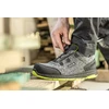 KEMNITZ safety shoes LACE SYSTEM S1PS SR FO pilka melange/žalias 45