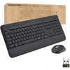 Klaviatūra „Logitech“ klaviatūros ir pelės rinkinys MK650 - grafito spalvos (Pažeista pakuotė)