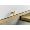 KNOB LORENA brushed auksinis