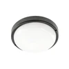KODO Ducted Luminaire, LED, 18W, 1620lm, 4000K, AC180-250V, IP54, IK08, Round, Juodas