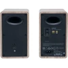 Kompiuterio kolonėlės Edifier Kompaktiški staliniai 2.0 garsiakalbiai | M60 | 66 W | „Bluetooth“ | Klasikinis ąžuolas | (Pažeista pakuotė)