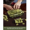 Konstruktorius Wange Military Equipment Panther tankas, 638 dalys