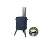 Krosnelė kazanui Kalmetal Eco 12L (3 mm) su kaminu