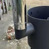 Krosnelė kazanui Kalmetal Standart 16L (3 mm) su kaminu