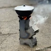 Krosnelė „Raketa“ Kalmetal 3mm storio plieno