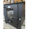 Krosnelė - židinys "Buržuika" Kalmetal 8kW su šamotu