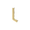 L-profile cap incomplete, VELLO handleless system with LED function, auksinis left (10 pcs./op