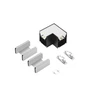 L VINEA switch, LED, juodas