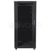 LANBERG FF01-6627-12B-KPL laisvai pastatomas stovas 19 išmontuojamas plokščias paketas 27U/600x600mm juodas (Atnaujinta)