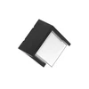 LED façade luminaire CANTI II,12W,1000lm,AC220-240V,50/60Hz,IP65,4000K, juodas
