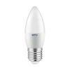 GTV LED lemputė, C30, SMD 2835, WARM Baltas, E27, 6W, AC220-240V, 160° šviesos kampas, 470 lm,