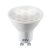 GTV LED lemputė, C30, SMD 2835, WARM Baltas, GU10, 4W, 230V, 120° šviesos kampas, 300 lm, 43 mA