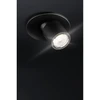 LED luminaire POINT MINI, DC12V, 0.5 W, 40 lm, 4000K, cable mini AMP 2 m, juodas