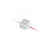 LED power supply box 24V,15W, input 220-240VAC, IP20, dim. 50x50x25mm with 200mm wires