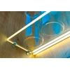 LED pusės kablio aliuminio profilisGLAX Mini sidabrinis 2 m