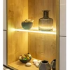 LED pusės kablio aliuminio profilisGLAX Mini sidabrinis 2 m