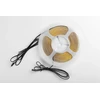 LED strip COB 24V, 480LED/m, 8mm, 10W/m, gel-free, neutral baltas, 2x1m mini amp cable