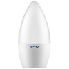 GTV LED ŠVIESOS šaltinis, A-G, C30, SMD 2835, 6400K, E27, 3.0W, AC220-240V, 160°, 260lm, 33mA