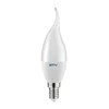 LED ŠVIESOS šaltinis, C37L, SMD 2835, šiltai balta, E14, 8W, AC220-240V, 160° ŠVIESOS kamp