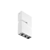 Lubinis šviestuvas GTV LED šviestuvas SIERRA,8W,720lm,AC220-240V,50/60 Hz,PF>0,5,Ra≥80,IP20,IK08,4000K,48°,baltas
