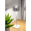 'Led table lamp AZELIA , 2,5W, 200lm, DC 5V, 1A,4000 K, battery 4000 mAh, dimmable,baltas