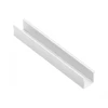 LED taikomas aliuminio profilis GLAX Mini High 14 mm baltos spalvos 2 m