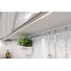 Led vainikėlių aliuminio profilis - GLAX sidabrinis PLATE 16mm L=2m