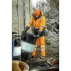 LEDA įspėjamoji striukė parka apšiltinta oranžinė M