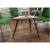 Leg 40 x 710 X-LINE inclined, foldable, adjustable foot, juodas