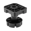 Leg ML heavy duty 500 kg h 95-145mm plastikas juodas NEW