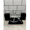 Lenco LS-500BK - HiFi patefonas su garsiakalbių komplektu (Atnaujinta)