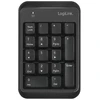 LogiLink klaviatūra Bluetooth, mit 17 Tasten, V5.1, juodas (Pažeista pakuotė)