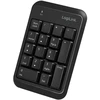 LogiLink klaviatūra Bluetooth, mit 17 Tasten, V5.1, juodas (Pažeista pakuotė)