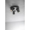 Lubinis šviestuvas BLINK, AC220-240V, 50/60 Hz, GU10, maks. 20 W*3, IP 20, trigubas, juoda