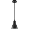 Pakabinamas šviestuvas Lubinis šviestuvas Etore L,2072,AC220-240V,50/60Hz,1*E27, max.25W, IP20, viengubas, juodas