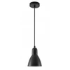 Pakabinamas šviestuvas Lubinis šviestuvas Etore L,2072,AC220-240V,50/60Hz,1*E27, max.25W, IP20, viengubas, juodas