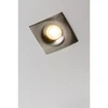 Lubinis taškinis šviestuvas AURORA, IP20, kvadratinis, inox/satinas