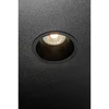 Lubinis taškinis šviestuvas KERLA, IP20, apvalus, Ø85x36mm, juodas