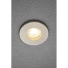 Lubinis taškinis šviestuvas MAREA, IP54/IP20, apvalus, inox