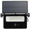 LUMOS solar floodlight with motion and dusk sensing, LED, 850lm, 6400K, 1800mAh replaceable, IP65
