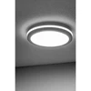 Lubinis šviestuvas MARS LED 9in1 Ceiling Light Fixture, 24/18/12W, 100lm/W, CCT, AC220-240V, IP65, Pilkas