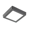 Sieninis šviestuvas MATIS PLUS LED šviestuvas, žemyn šviečiantis, 13W, juodas, 3000K, 1020lm, AC220-240V, pavi