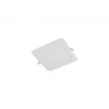 MAXIS downlight, LED, 12W, 960lm, CCT, AC220-240V, IP44, recessed, square, baltas
