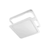 GTV MAXIS downlight, LED, 24W, 1950lm, CCT, AC220-240V, IP44, recessed, square, baltas