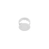 MAXIS downlight, LED, 6W, 480lm, CCT, AC220-240V, IP44, recessed, round, baltas