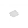 MAXIS downlight, LED, 9W, 720lm, CCT, AC220-240V, IP44, recessed, square, baltas