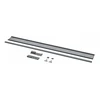 MBPRO Set for medium inner drawer (panel + railing + fittings), baltas