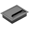 Merida cable grommet, 80x100mm, anodised juodas