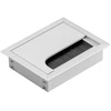 Merida cable grommet, 80x100mm, naturally anodised